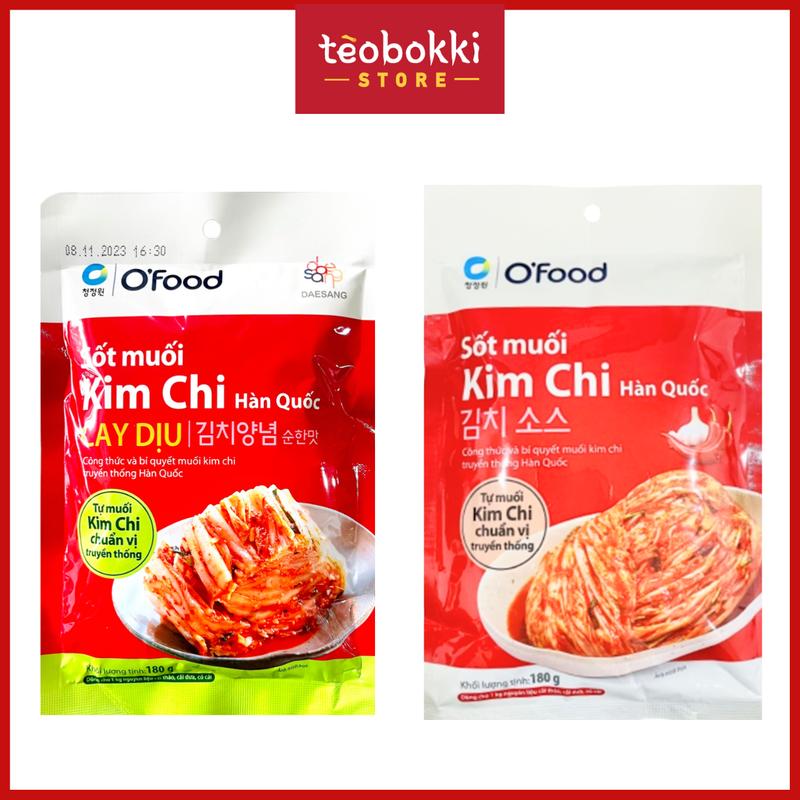 Sốt muối kim chi Hàn Quốc O'Food - Xốt muối kim chi chuẩn vị Hàn Quốc Bibigo