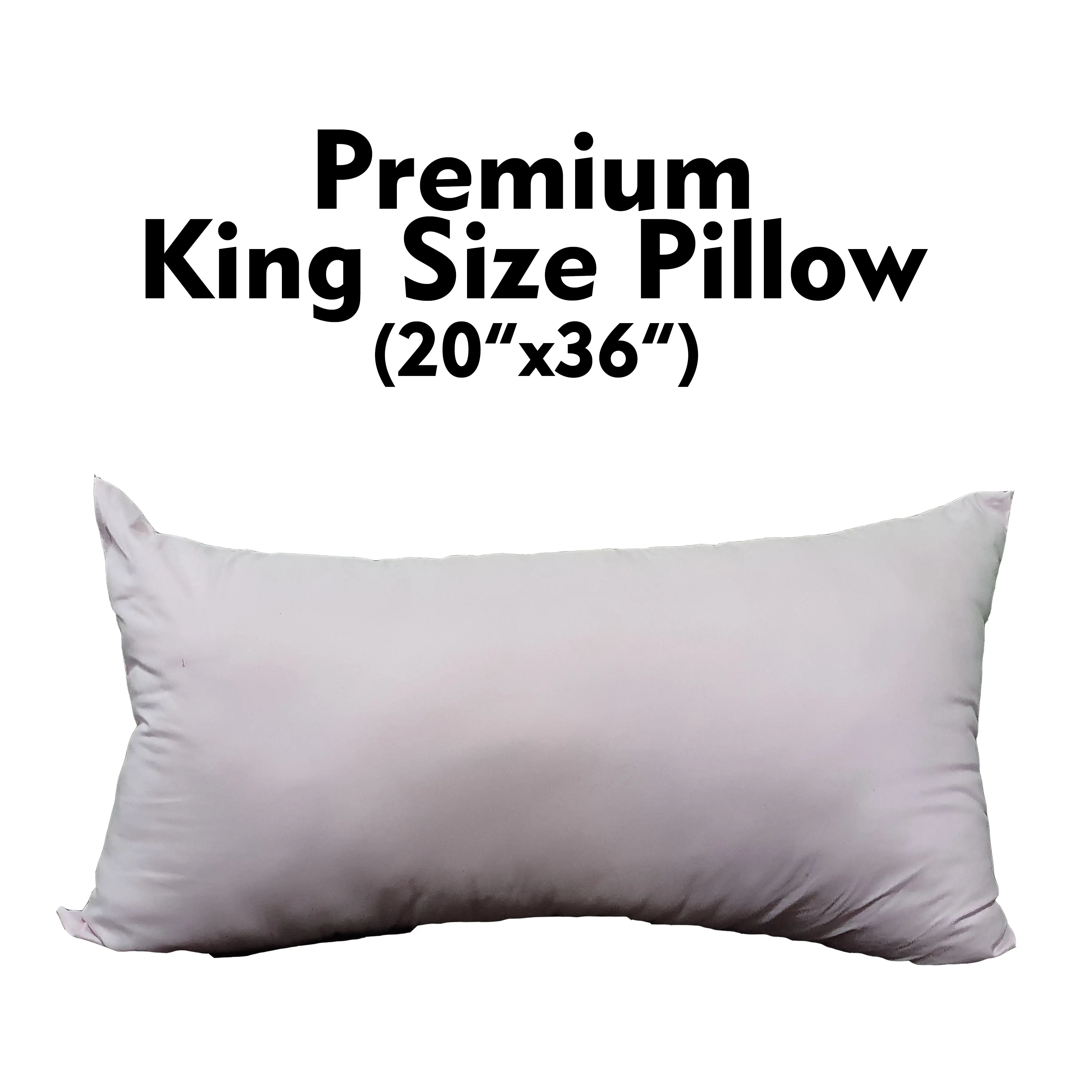 20"x36" (Premium King Size Pillow)