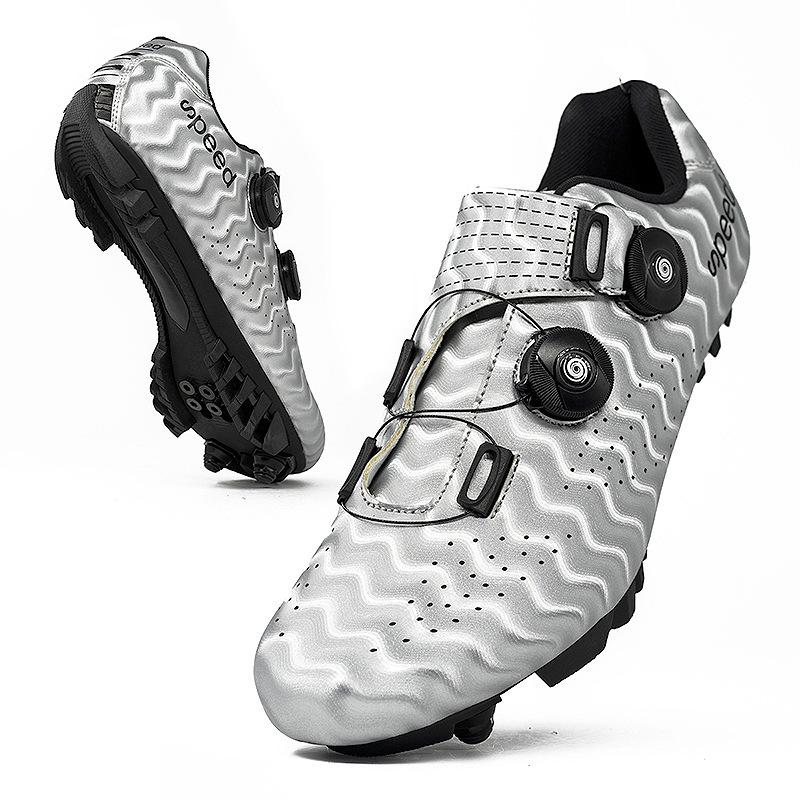 Product Introduction of Factory Direct Sale Road Race Outdoor Bicycle Cycling Shoes Double Swivel Buckle Large Size Export Lockable Cycling Shoes No 15