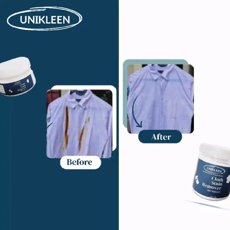 UNIKLEEN PEMBERSIH PAKAIAN/UNIKLEEN CLOTH STAIN REMOVER PENGHILANG NODA PADA PAKAIAN 500g 2