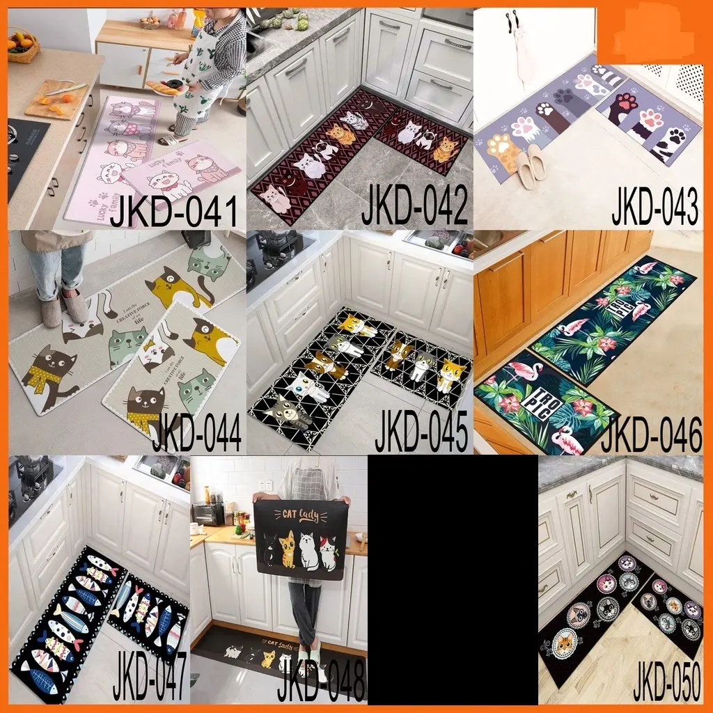 KESET DAPUR 2in1 LEMBUT ANTI SLIP (1 SET ISI 2 PCS) 1kg Muat 2Set