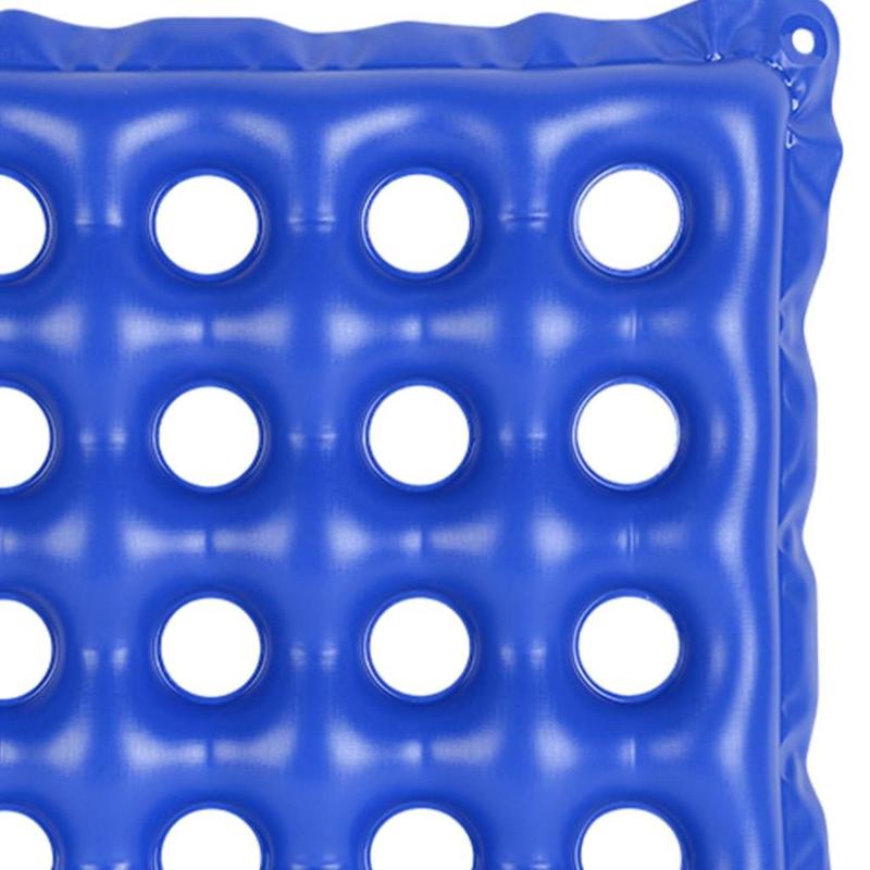 Product Introduction of Inflatable Chair Pad 16 Hole Anti-Decubitus Washable Breathable with Inflatable Pump PVC Good Air Tightness Relax for Household Car Adult 3
