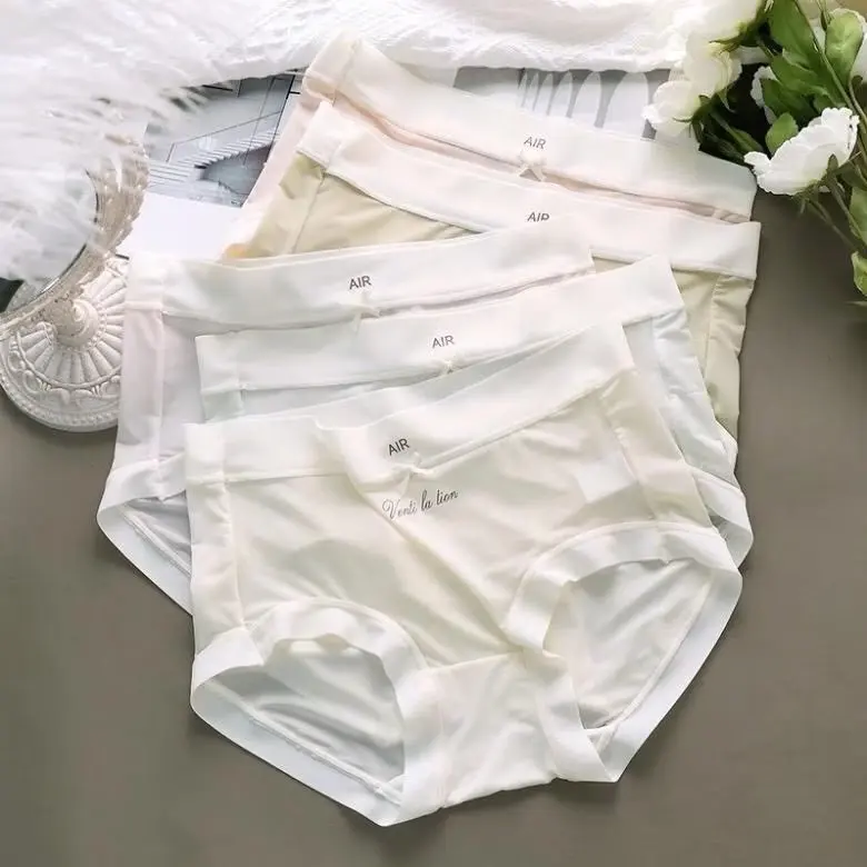 ￼Sét 5 Quần Lót Nữ Đúc Su Viền Cotton Siêu Mát - Quần Chíp Tàng Hình Siêu Nhẹ Kháng Khuẩn Cao Cấp QL20 4