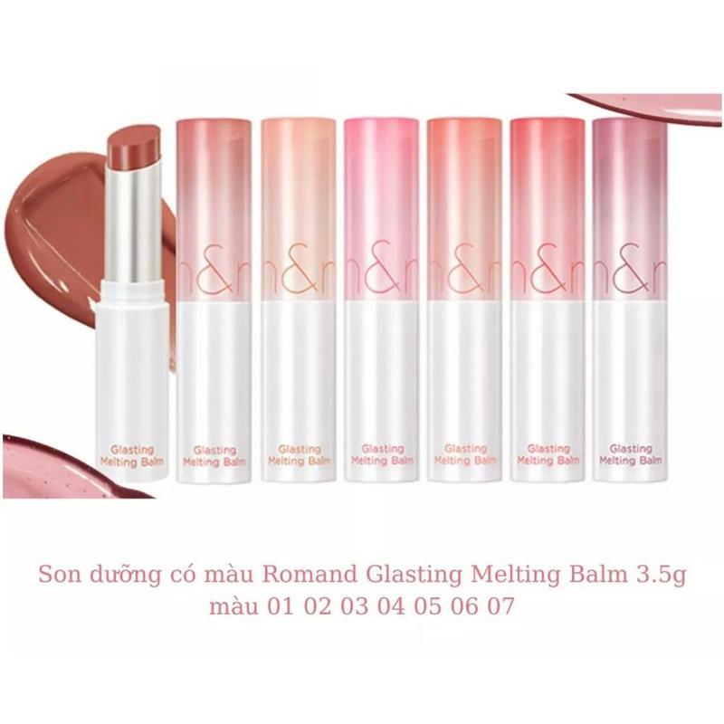 Son thỏi dưỡng có màu Glasting Melting Balm 3.5g màu 01 02 03 04 05 06 07