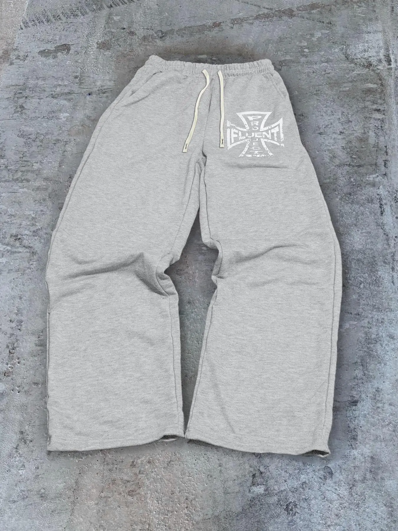 Men's Letter Print Drawstring Waist Sweatpants, Regular Fit Casual Street Soft Comfy Pants for Daily Wear, Men's Trousers for All Seasons