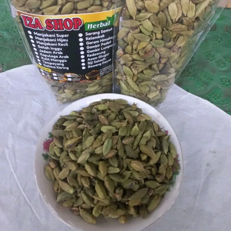 Kapulaga Arab/Hijau 25gr/50gr Hijau