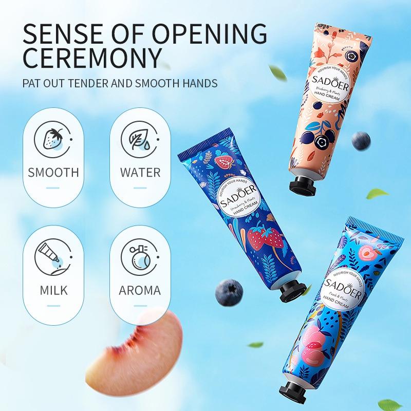 Product Introduction of SADOER Perfumes Moisturizing Hand Cream 30g 3
