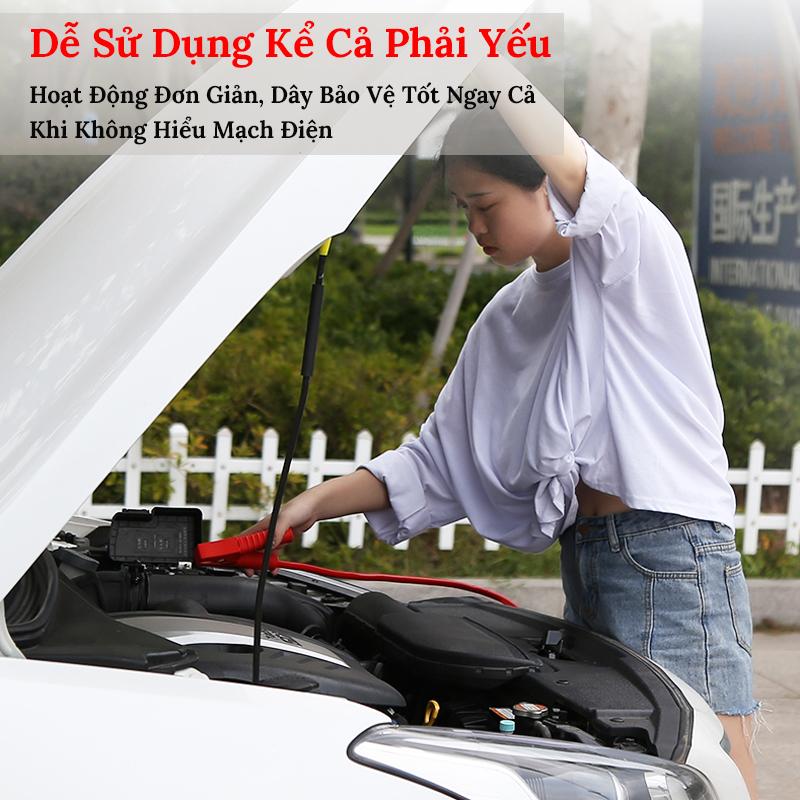 Product Introduction of Dây Câu Bình Ắc Quy Ô Tô  - Kích Điện Ắc Quy Cứu Hộ Ô Tô 1000A 3