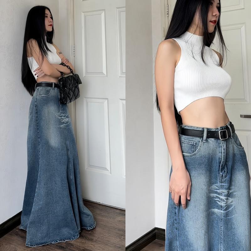 Áo Len Cổ Lọ Sát Nách Croptop Trắng áo  cổ 0