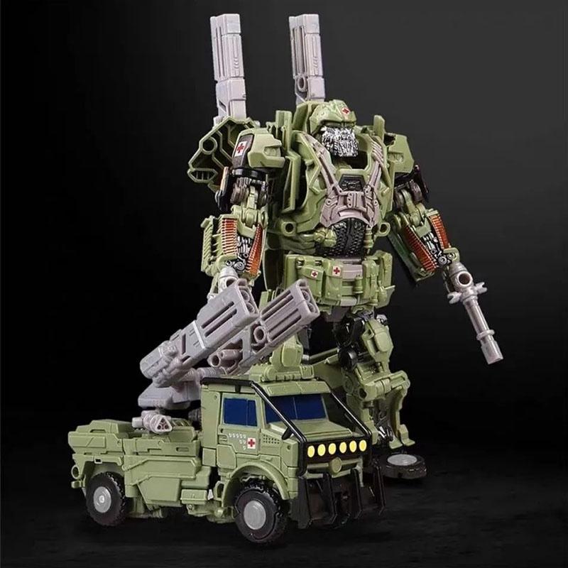 Product Introduction of Hound Transformers 5 Toys Figure The Last Knight Transformer Robot Jeep Robot  Action Figure Toy Gifts 30