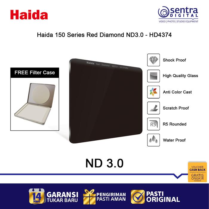 Gambar Haida 150 Series Red Diamond ND3.0 1000x 10 Stop - HD4374 dari Sentra Digital Kota Surabaya Tokopedia