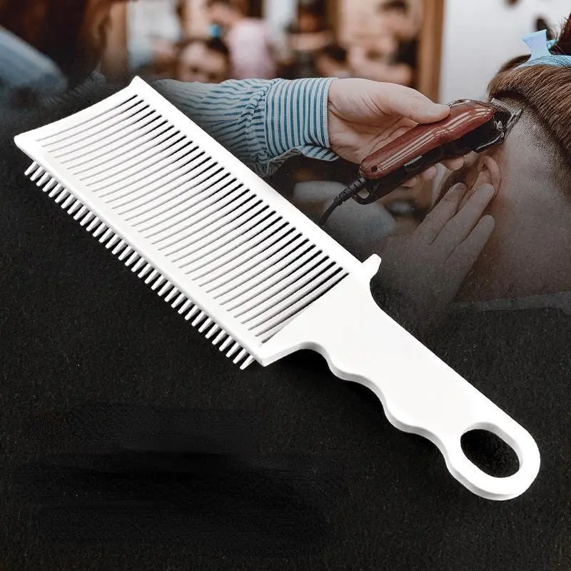 1PCS Anti Static Hair Cutting Positioning Comb Professional Barber Combs Blending Top Hair Comb Comb Salon Styling Tools