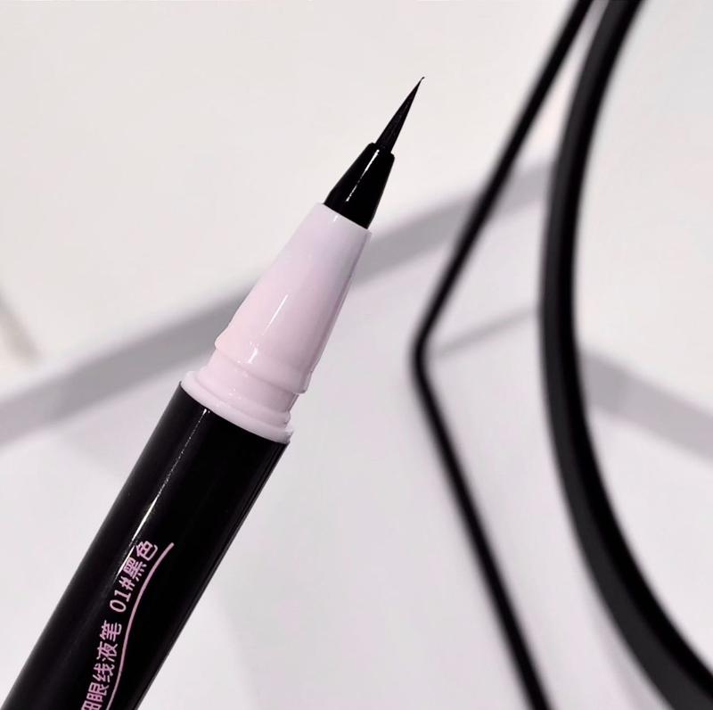 Product Introduction of Kakashow Smooth and Fine Liquid Eyeliner Smooth Waterproof Sweat-Proof Not Smudge Beginner Lower Eyelashes Cheap Lipliner Makeup 10