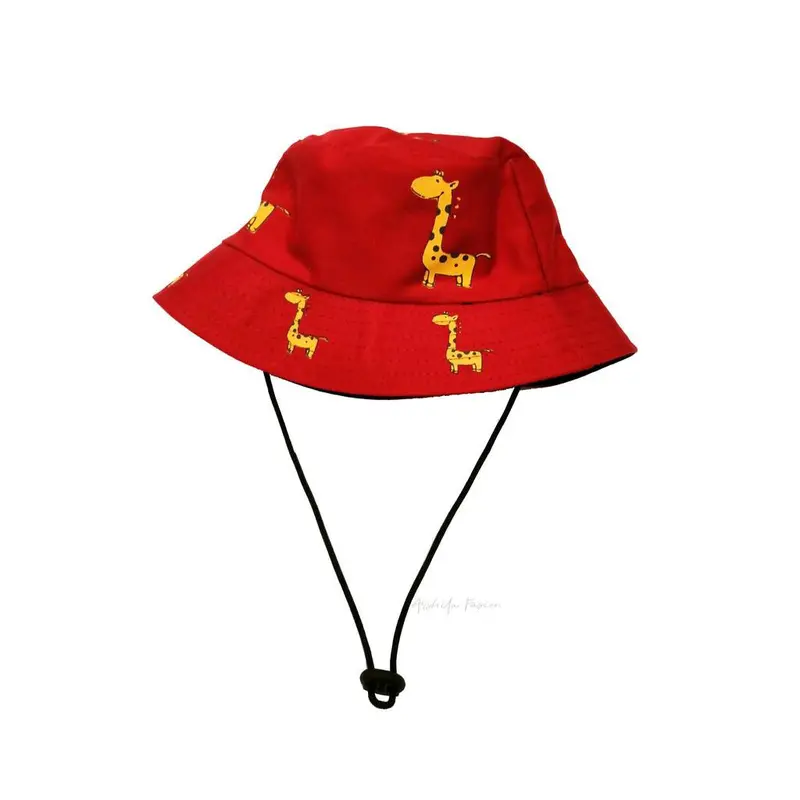 Topi Bucket Anak Balita Laki laki Perempuan 1 2 3 4 5 6 7 8 Tahun Outdor 4