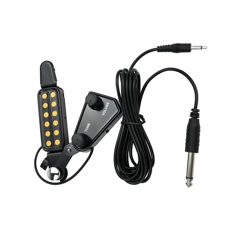 Pickup Guitar, Có Điều Khiển Âm Lượng, Kẹp Điện Trên Phụ Kiện, Bộ Tiền Khuếch Đại Âm Thanh, Thích Hợp Cho Guitar Acoustic Guitar Dây Kim Loại 1