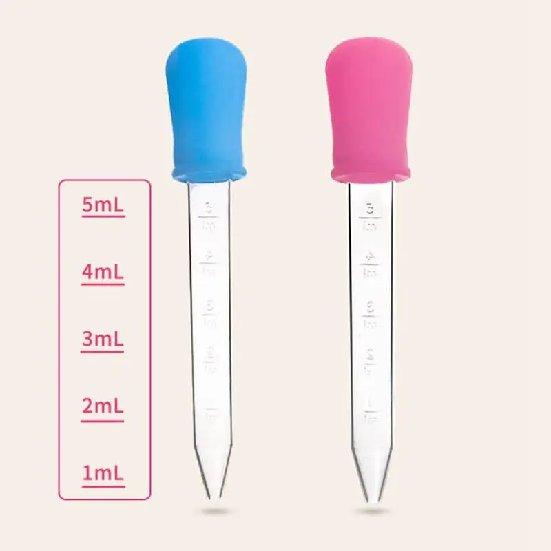 4pcs Pipet Obat Pipet Tetes Obat 5ml Tetes Obat Anak Pipet Anak 0