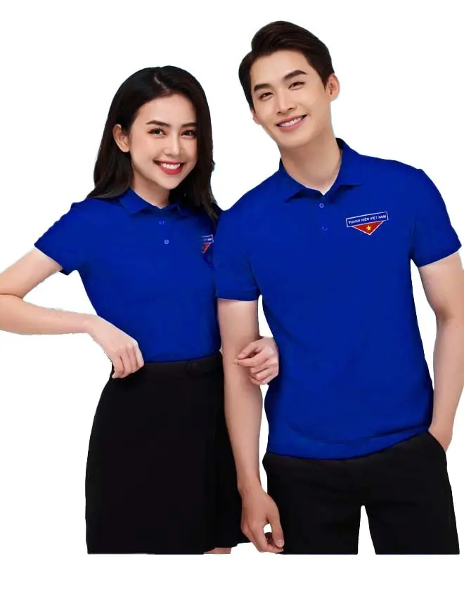 Áo thun đồng phục đoàn viên thanh niên chất cá sấu co dãn 4 chiều (ảnh thật) - ALIBU