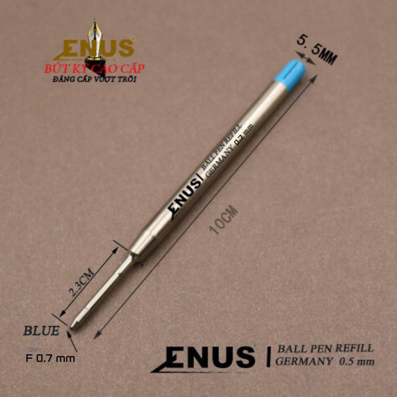 Ruột bút bi xoay cao cấp Enus ngòi bút ký mực bi VB01 ngòi 0.7mm
