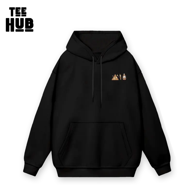 Áo Hoodie nỉ bông TEEHUB Camp nam nữ form rộng thu đông Local Brand 1