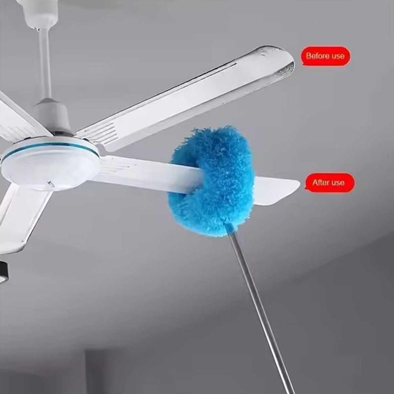 Microfiber Ceiling Fan Duster - Retractable, Long Handle, Dust - TikTok ...