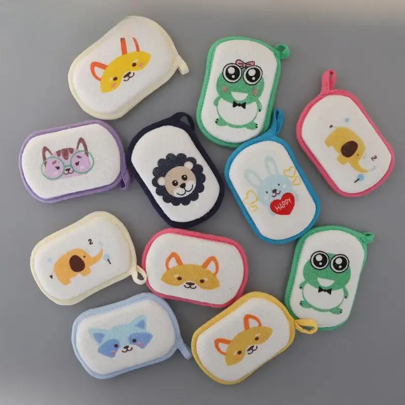 Children's Bath Towel Bath Ball Bath Rub Newborn Shampoo Sponge Bath Towel.