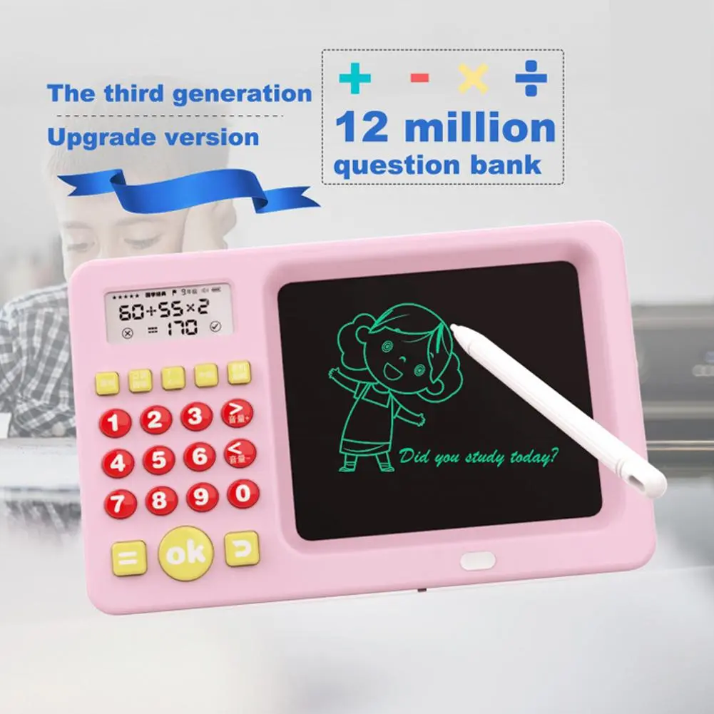Oral Calculation Treasure Handwriting Children's Painting Board Learning Machine Handwriting Board Funny Toys
