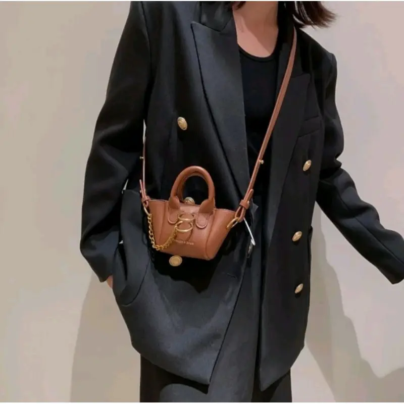 Tas Selempang Wanita Mini Cute Bag Juliette - PU Sintetis Tebal 3
