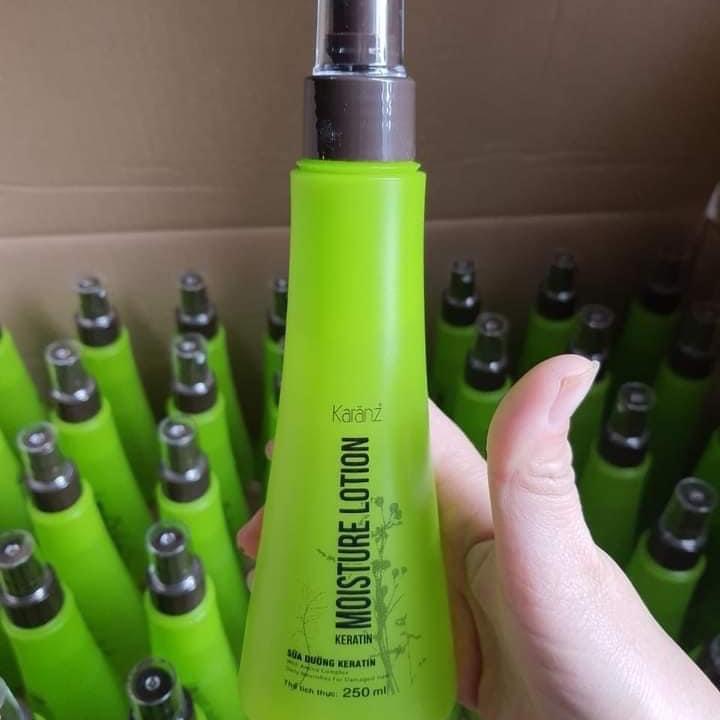 XỊT DƯỠNG tóc KAZAN 230ml sữa dưỡng keratin 230ml ,chăm sóc tóc khô rối