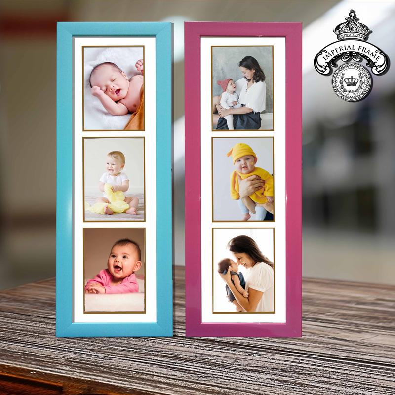 Bingkai Frame Foto Figura 4R susun 3 ( 3 in 1 ) 2