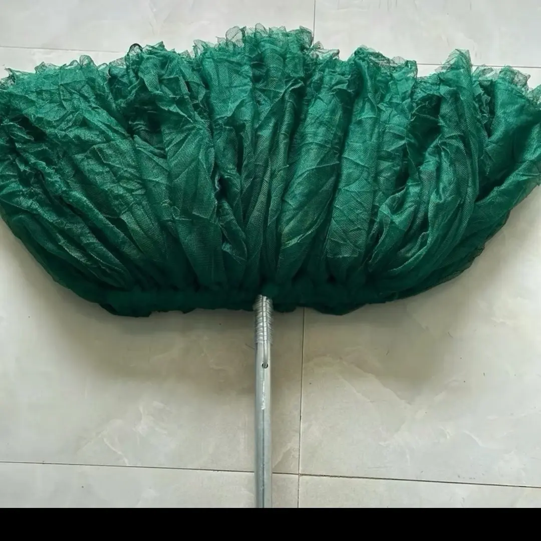 Cây lau nhà vải mùng mảnh xanh  rêu cán thép