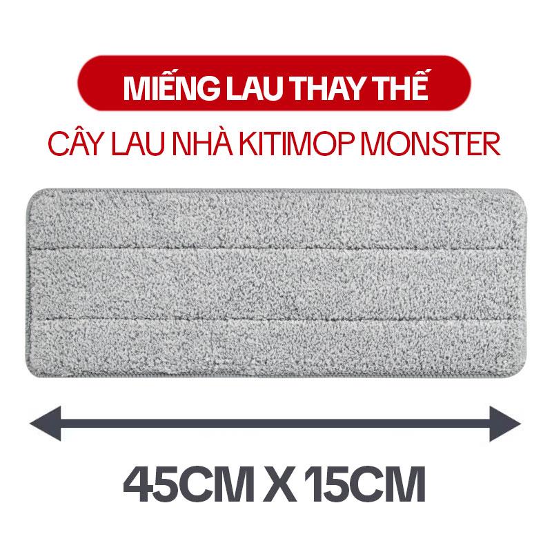 Miếng Lau Nhà Thay Thế 45X15CM Dùng Cho Cây Lau NhàKITIMOP MONSTER 45CM