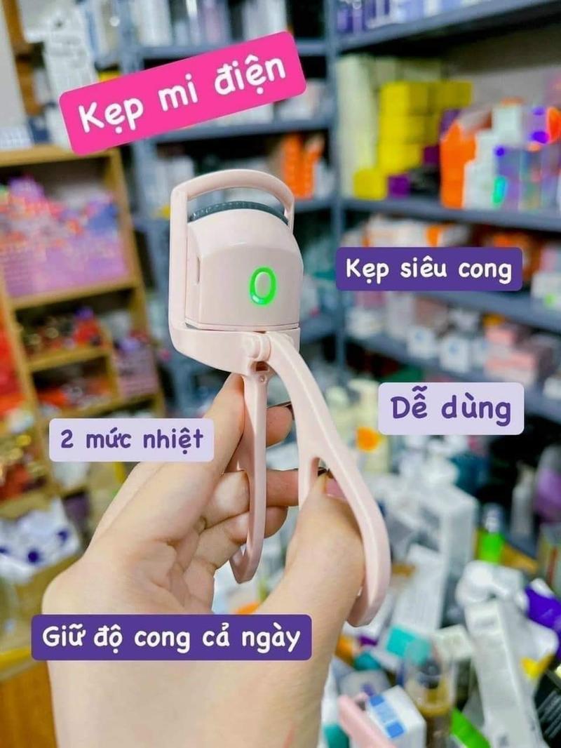 Product Introduction of Máy uốn mi nhiệt cong lâu  Nhiệt đủ để giữ an toàn cho mi, không nóng, bỏng rát, không rụng mi Trang Điểm Mỹ Phẩm 1