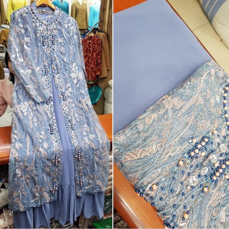 NEW ARRIVAL KANISYA DRESS ORIGINAL / GAMIS PESTA KONDANGAN / BAJU GAMIS WANITA PREMIUM / DRESS KONDANGAN PREMIUM / GAMIS PAYET / DRESS TERBARU / GAMIS OUTHER LEPAS PASANG / DRESS WANITA 6