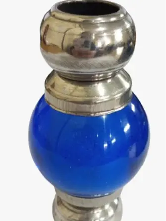 Bandul Akrilik Biru 3/4" ornamaen pagar pintu balkon kanopi 2