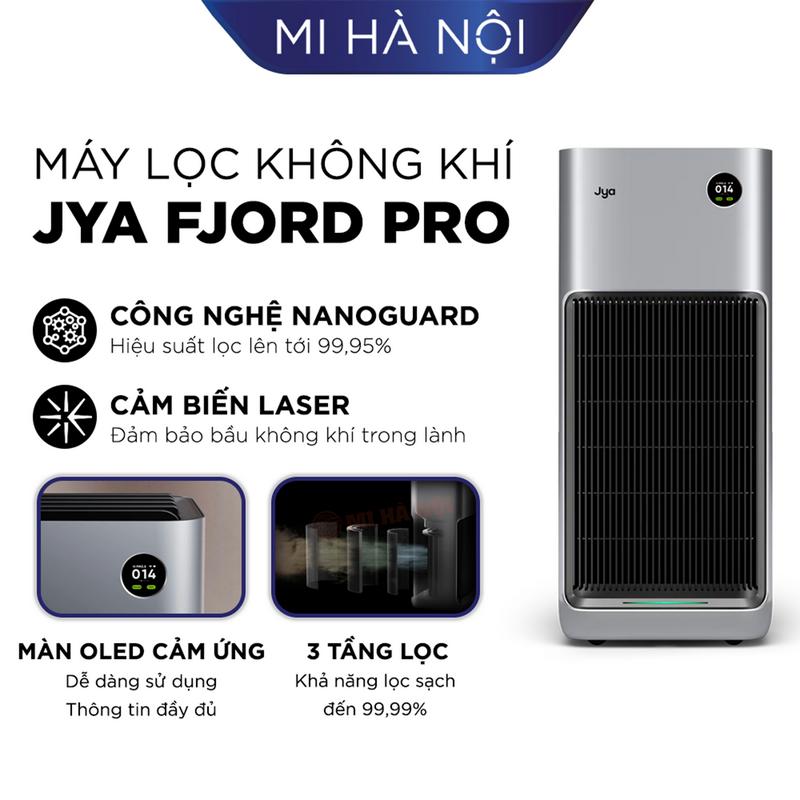 Máy lọc không khí Xiaomi Smartmi Jya Fjord Pro - Bản quốc tế - tiêu chuẩn châu âu