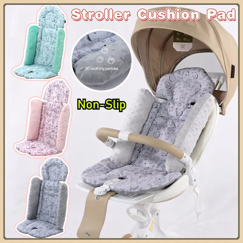 Baby Stroller Cotton Cushion Soft Breathable Car Seat Pad Pram Trolly Mattress Body Support Pad Baby Cart