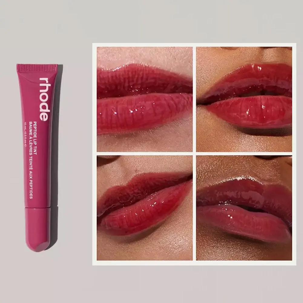 RHODE Peptide Lipstick Lip Moisturizing Tinted Lip Balm Raspberry