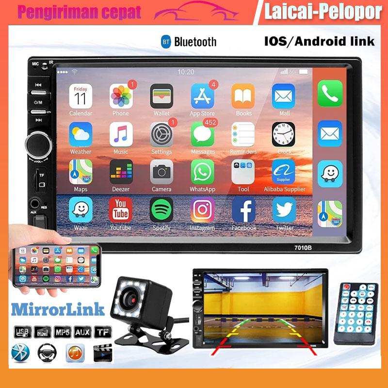 7018B 7010B Head Unit Android Double Din 7 Inch Bluetooth Audio - Shop ...