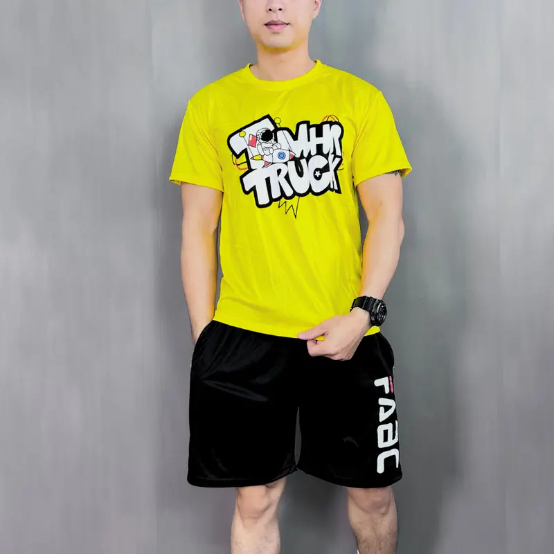Bộ quần thể thao thun hè SIZE 33 -> 120kg in 3D hình cá chép KOI chất liệu thun lạnh co dãn 4 chiều thoáng mát bền đẹp không bai xù 5
