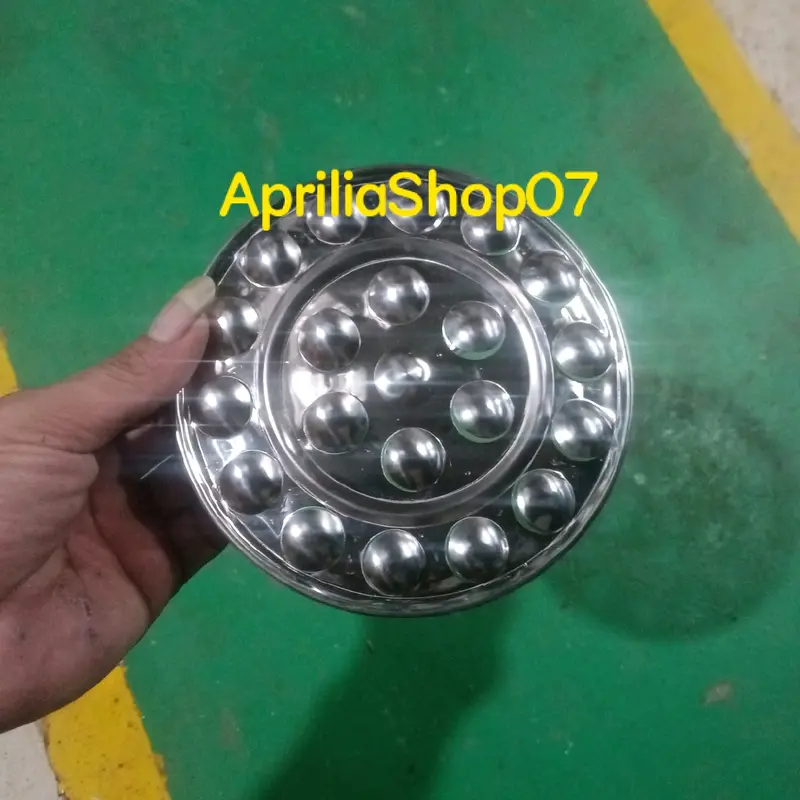 TERMURAH 1 pcs Tatakan refill staenlis baling² puteran happy grill roster. ukuran 13cm. masuk di semua panggangan happy grill roaster bbq 1