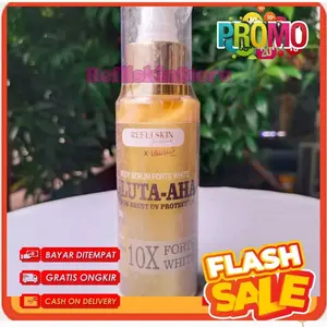 L GLOW BODY SERUM FORTE REFLISKIN Memudarkan Mencerahkan Memutihkan