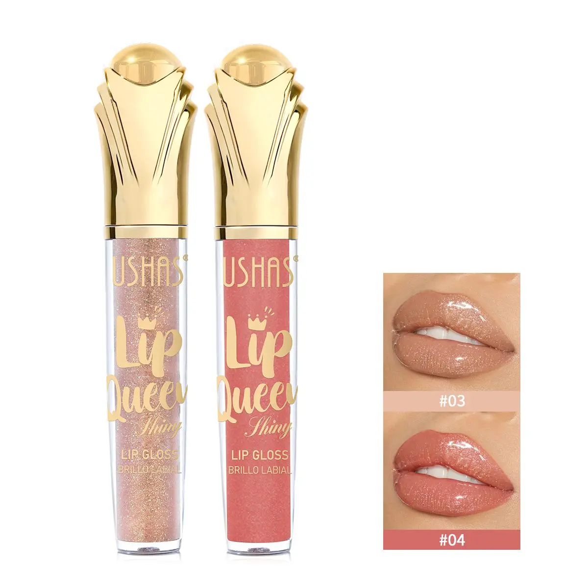 Long Lasting Lip Glosses, 2 Counts/set Matte Easy Coloring Lipsticks, Moisturizing Matte Lipsticks, for All Occasions Lip Makeup, Lip Cosmetic for Gift