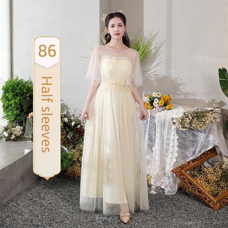 Product Introduction of Wanita Wedding Dress Bridesmaid Rok Fashion Perjamuan Flower Costume Elegant Maxi 32