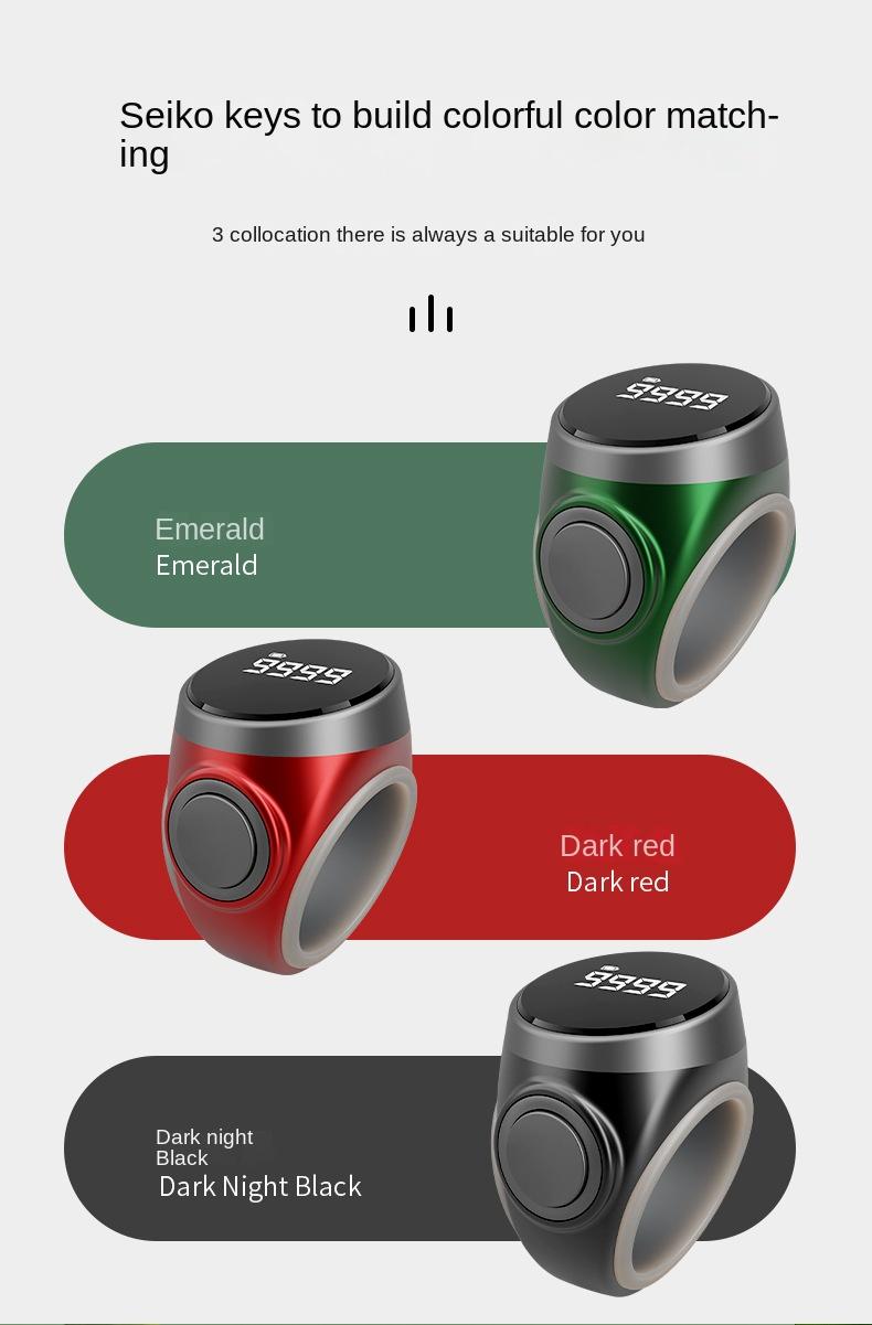 Product Introduction of tasbih digital cantik Smart Counting Ring, Waterproof, for Muslims, Zikr, Numbers,Tasbeeh 1