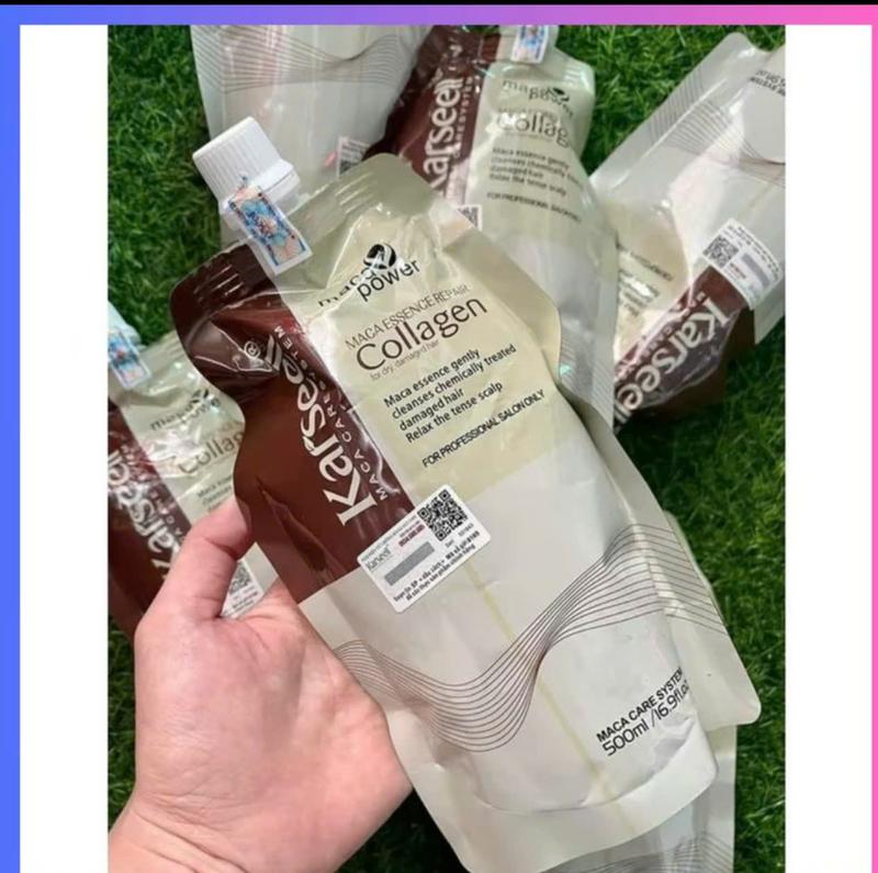 DẦU HẤP Ủ TÓC COMBO 3 Bich Dầu Hấp Ủ Tóc Karseell Collagen 500ml Nuôi Dưỡng Phục Hồi Mái Tóc 5