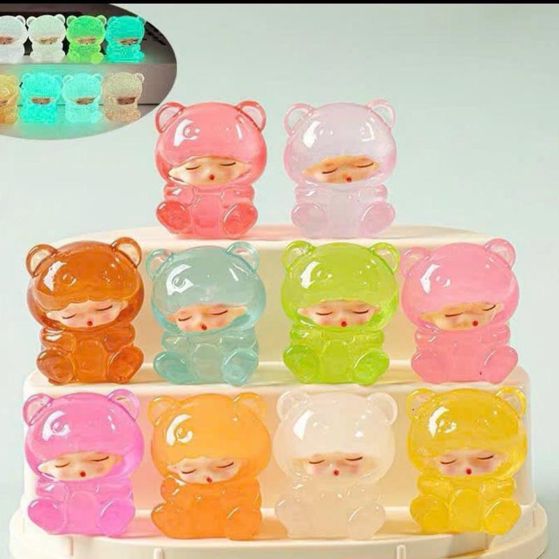 Túi Charm size to, Moi trong và moi đục dễ thương, siêu xinh, xé túi trên live , túi mù may mắn Charm phát sáng