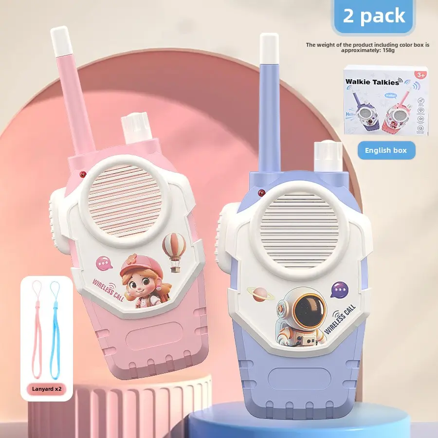 Cross-Border Children's Walkie-Talkie Toy Wireless Pager Outdoor One-to-One Wireless Beeper Educational Toys Wholesale Audio