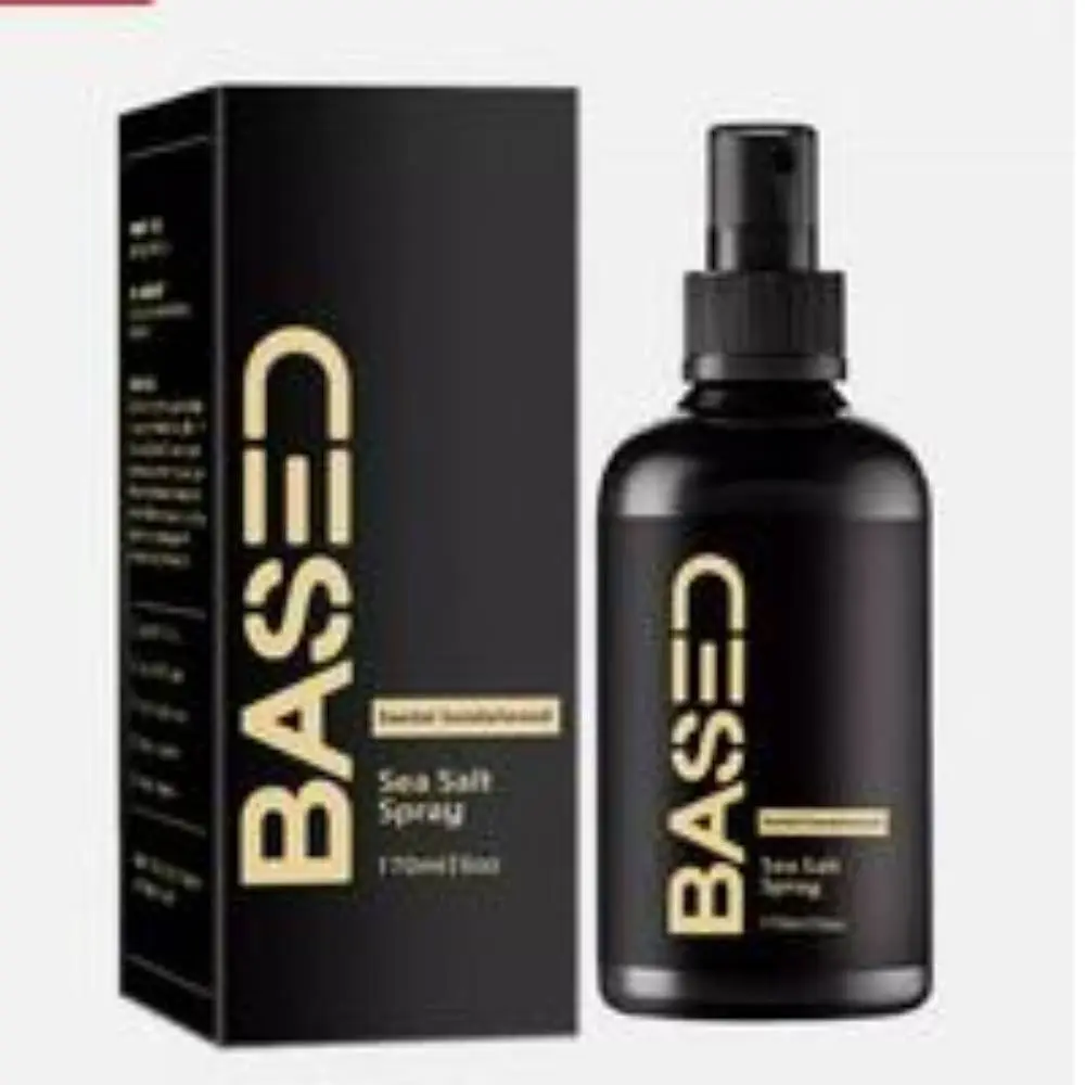 Based On Sea Salt Hair Styling Spray, Leave-in Fluffy Hair Liquid Modeling Foreign Trade Hair Styling Spray 170ML