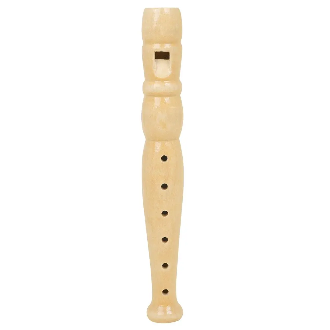 6 Hole Vertical Flute, Wooden Flute, Musical Instrument for Beginners, Music Accessories for Home School Students, Gift Ideas
