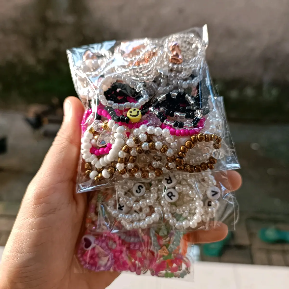 Beads Ring Paket Usaha/Cincin manik/premium Rings